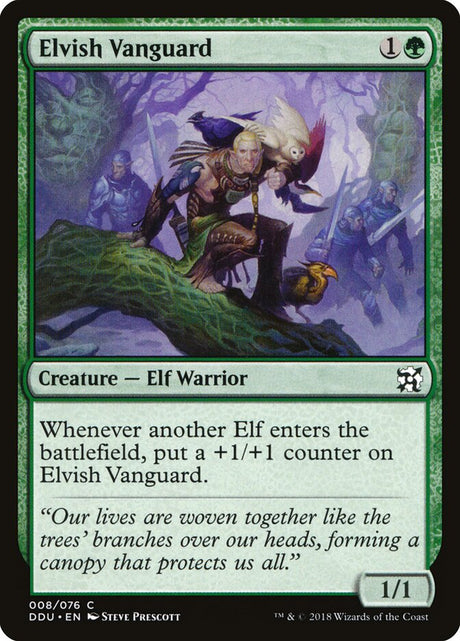 Elvish Vanguard (8) - Duel Decks: Elves vs. Inventors (DDU)