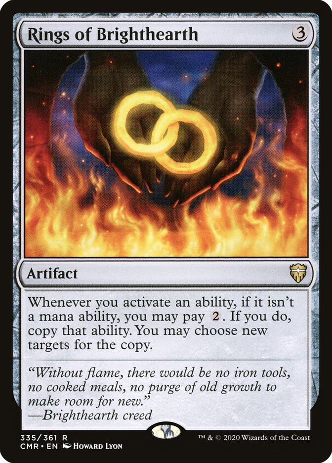 Rings of Brighthearth (335) - Commander Legends (CMR)