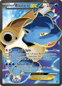 Blastoise EX 142 Full Art (142) - XY Base Set (XY)