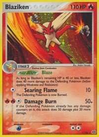 Blaziken (1) - EX Emerald (EM)