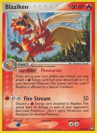 Blaziken (5) - EX Power Keepers (PK)