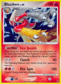 Blaziken (3) - Platinum (PL)