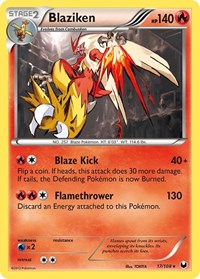 Blaziken (17) - Dark Explorers (DEX)