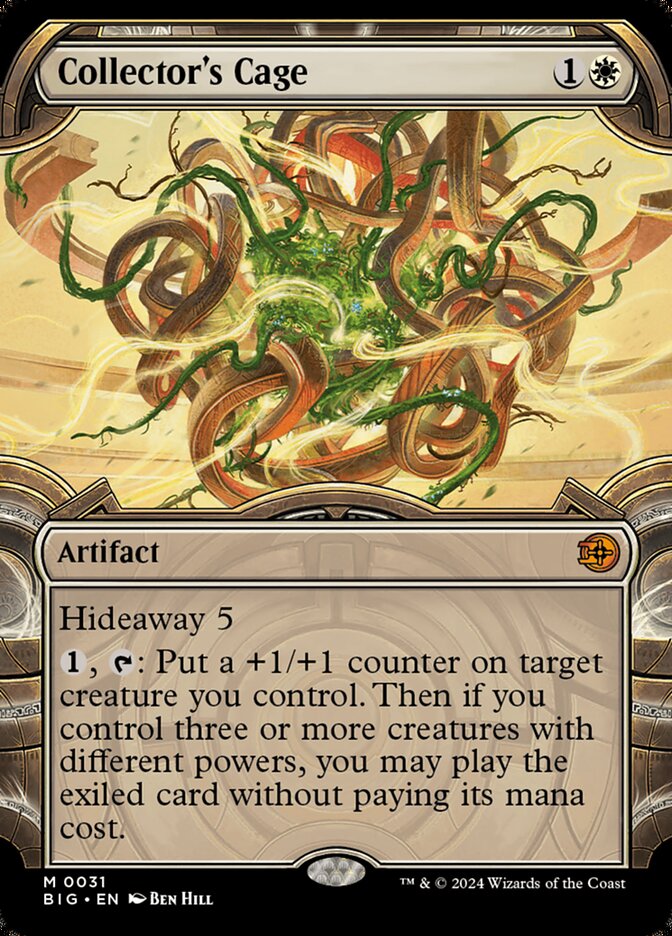 Collector's Cage - [Foil, Showcase] The Big Score (BIG)