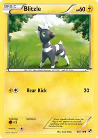 Blitzle (40) - Black and White (BLW)