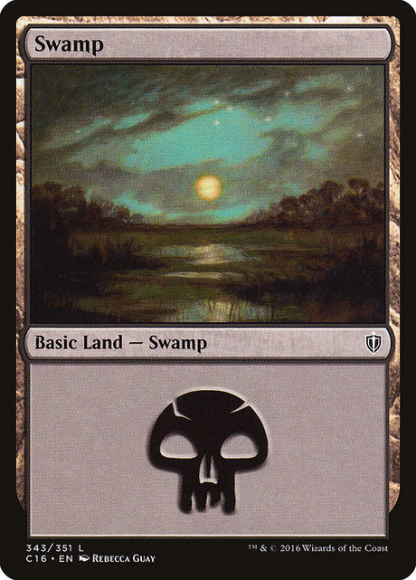 Swamp (343) - Commander 2016 (C16)