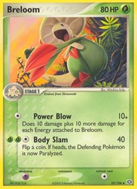 Breloom (22) - EX Emerald (EM)