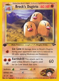 Brocks Dugtrio (22) - Gym Challenge (G2)