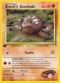 Brocks Geodude (38) - Gym Heroes (G1)