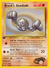Brocks Geodude (66) - Gym Heroes (G1)