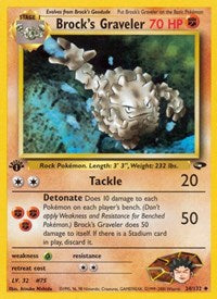 Brocks Graveler (34) - Gym Challenge (G2)