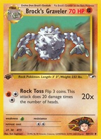 Brocks Graveler (40) - Gym Heroes (G1)