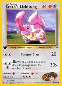 Brocks Lickitung (41) - Gym Heroes (G1)