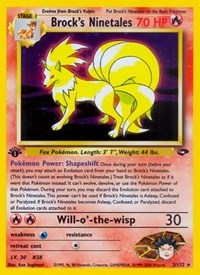 Brocks Ninetales (3) - Gym Challenge (G2)
