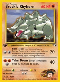 Brocks Rhyhorn (22) - Gym Heroes (G1)