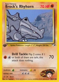 Brocks Rhyhorn (70) - Gym Heroes (G1)