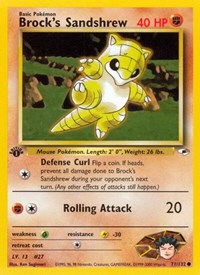 Brocks Sandshrew (71) - Gym Heroes (G1)
