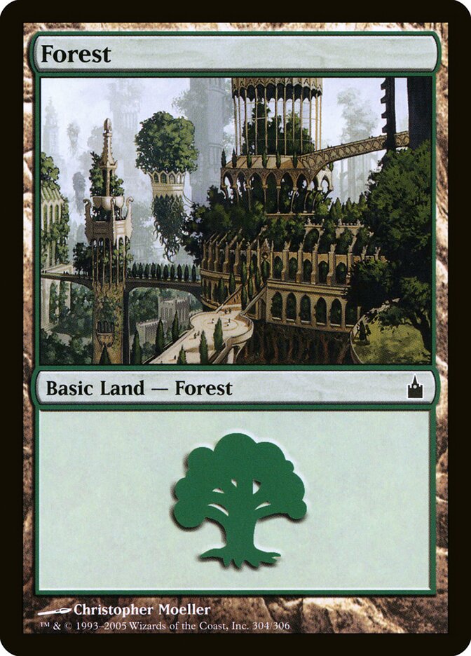 Forest (304) - Ravnica: City of Guilds (RAV)