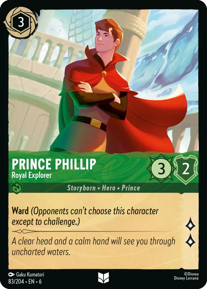 Prince Phillip - Royal Explorer - [Foil] Azurite Sea (6)