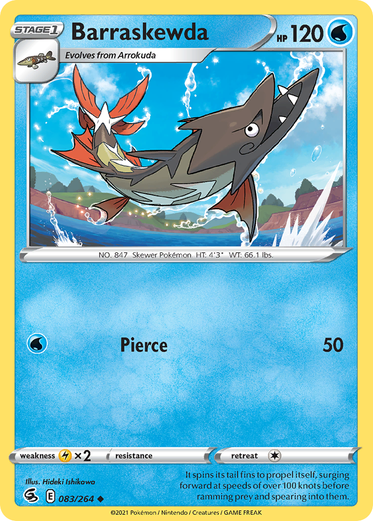 Barraskewda (83/264) - Fusion Strike (FST)