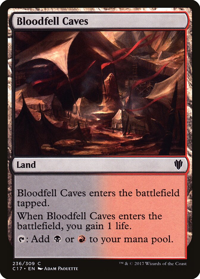 Bloodfell Caves (236) - Commander 2017 (C17)