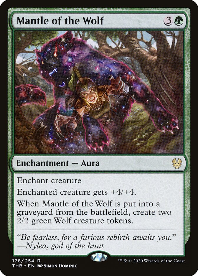 Mantle of the Wolf (178) - Theros Beyond Death (THB)