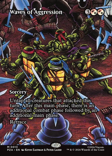 Waves of Aggression (13) - Teenage Mutant Ninja Turtles Source Material (PZA)