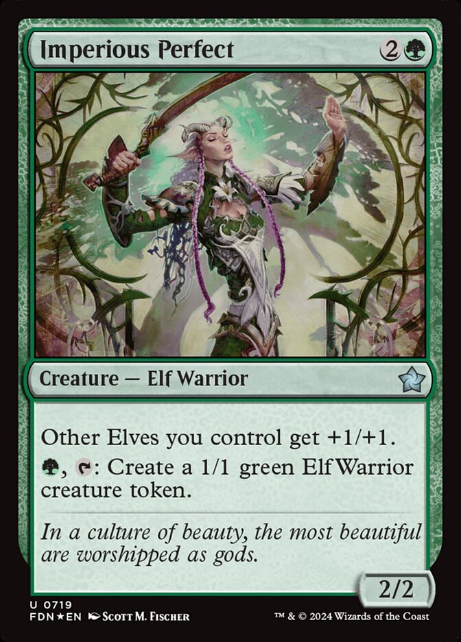 Imperious Perfect - [Foil] Foundations (FDN)