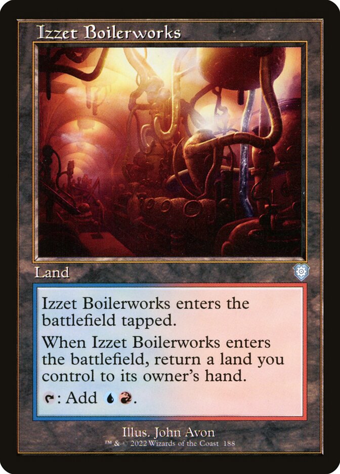 Izzet Boilerworks (188) - The Brothers' War Commander (BRC)