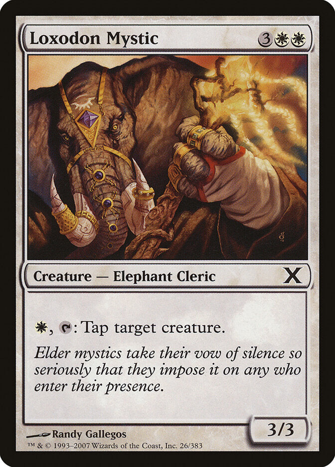 Loxodon Mystic (26) - Tenth Edition (10E)