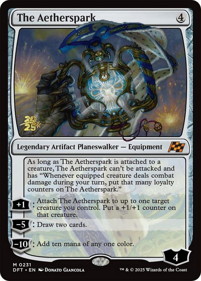 The Aetherspark (231s) - Aetherdrift Promos (PDFT)