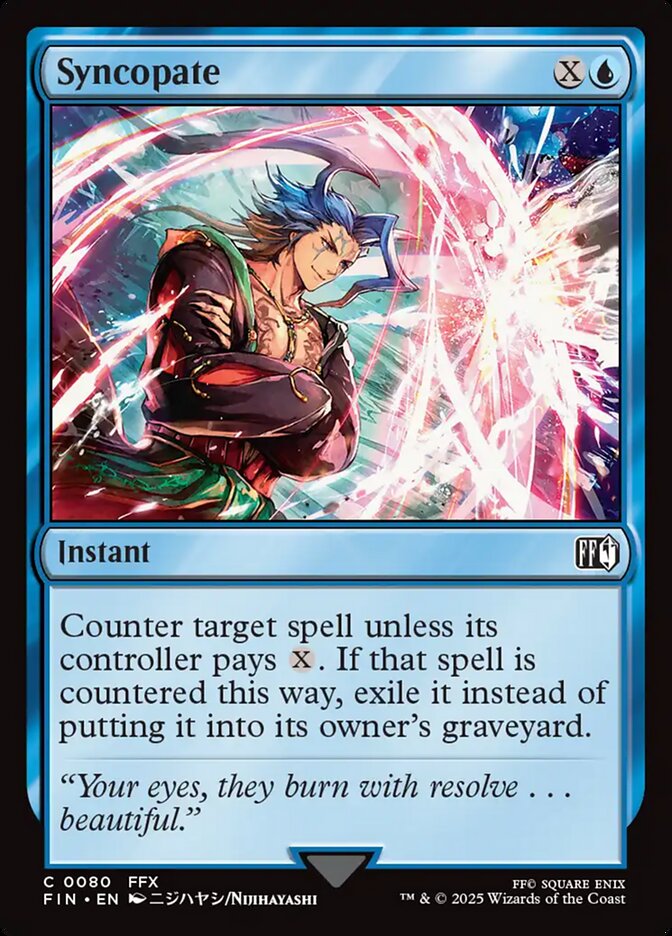 Syncopate (80) - [Foil] Final Fantasy (FIN)