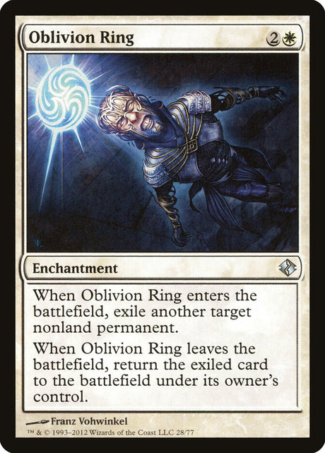 Oblivion Ring (28) - Duel Decks: Venser vs. Koth (DDI)
