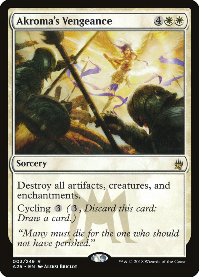 Akroma's Vengeance (3) - Masters 25 (A25)
