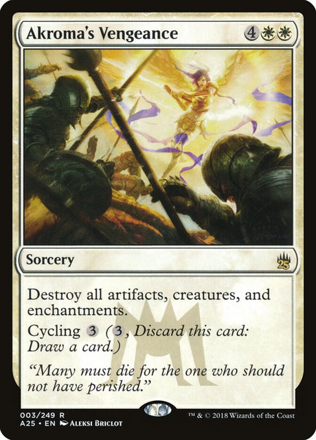Akroma's Vengeance (3) - Masters 25 (A25)