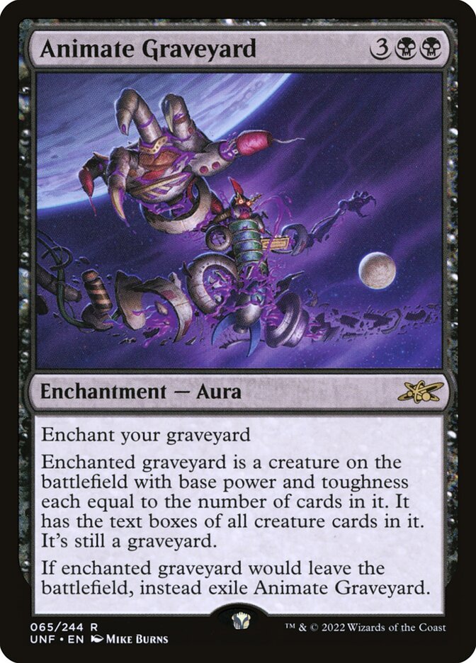 Animate Graveyard (65) - Unfinity (UNF)