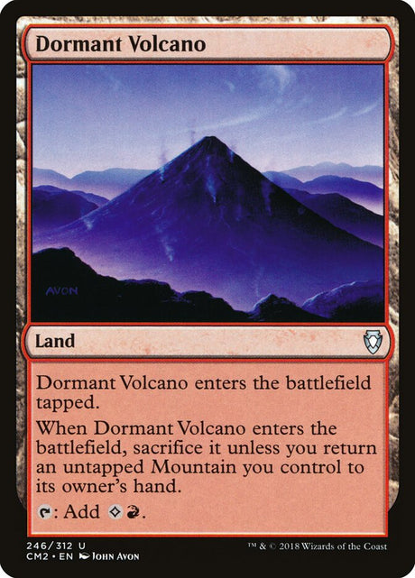 Dormant Volcano (246) - Commander Anthology Volume II (CM2)