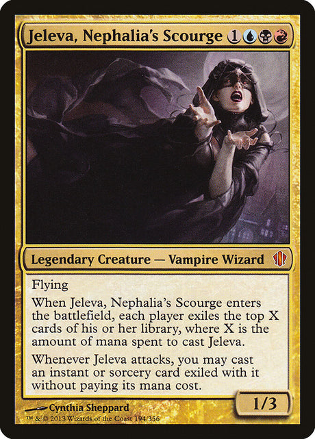 Jeleva, Nephalia's Scourge (194) - Commander 2013 (C13)