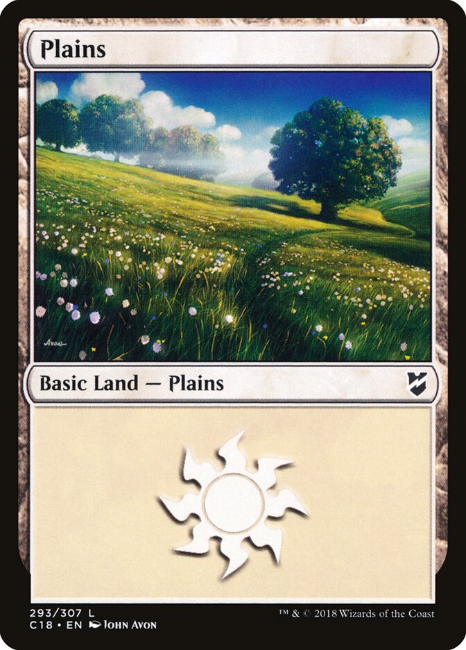 Plains (293) - Commander 2018 (C18)
