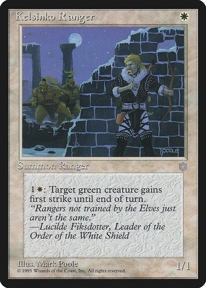 Kelsinko Ranger (33) - Ice Age (ICE)