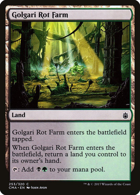 Golgari Rot Farm (253) - Commander Anthology (CMA)