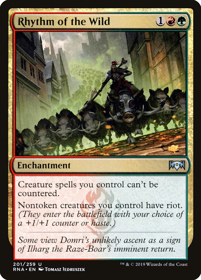 Rhythm of the Wild (201) - Ravnica Allegiance (RNA)