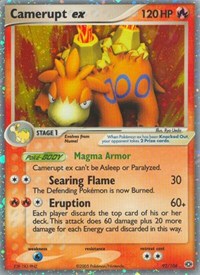 Camerupt ex (92) - EX Emerald (EM)