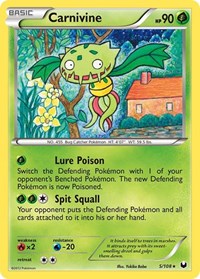 Carnivine (5) - Dark Explorers (DEX)