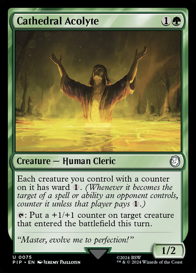Cathedral Acolyte - Fallout (PIP)