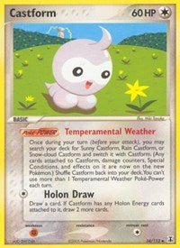 Castform (34) - EX Delta Species (DS)