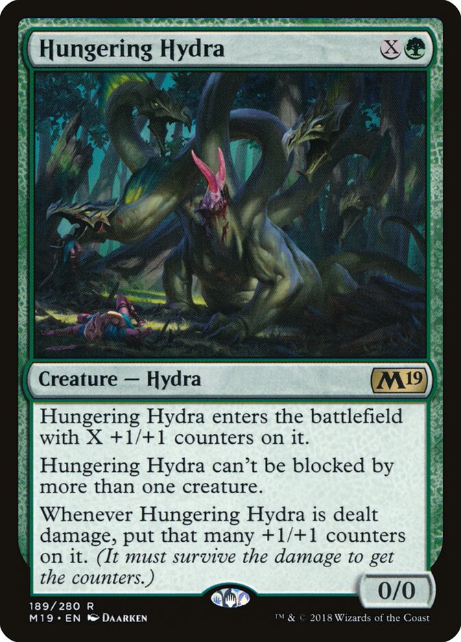 Hungering Hydra (189) - Core Set 2019 (M19)