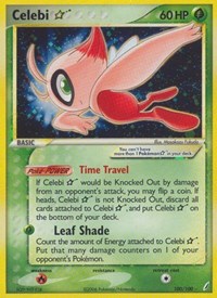 Celebi Star (100) - EX Crystal Guardians (CG)