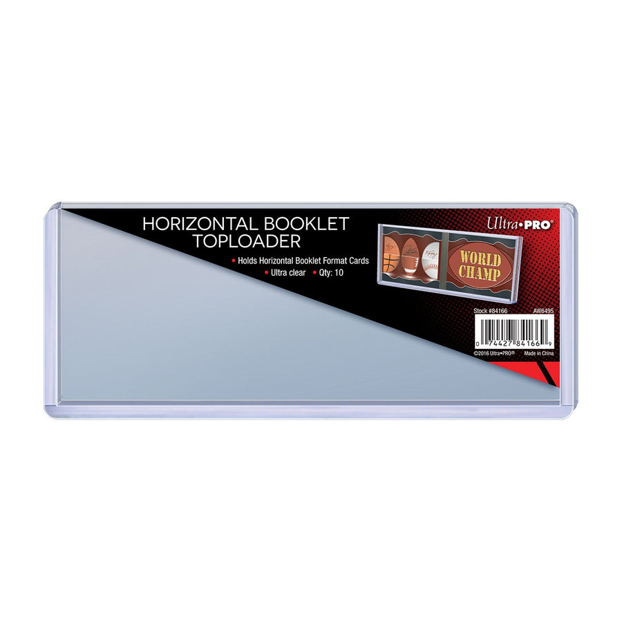 Ultra Pro Toploader Pack - Horizontal Booklet (10ct)