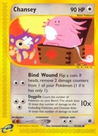 Chansey (72) - Expedition (EX)